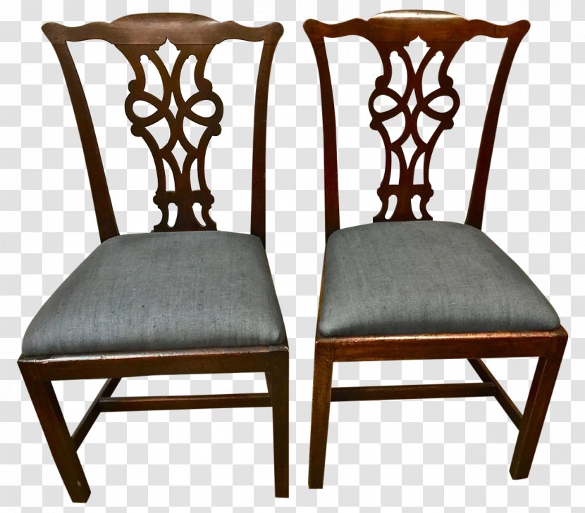 Chair Garden Furniture - Table - Mahogany Transparent PNG