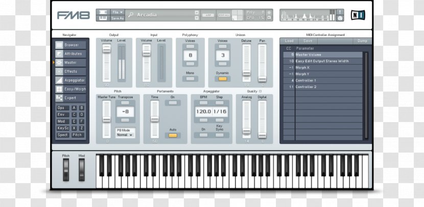 Native Instruments Ableton Live Maschine Musical MIDI Controllers - Cartoon Transparent PNG