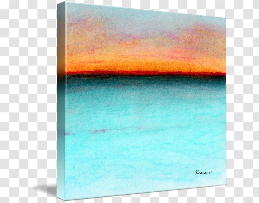 Landscape Painting Acrylic Paint Seascape Art Transparent PNG