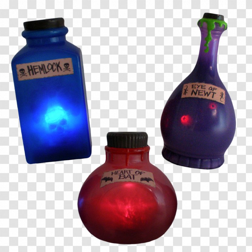 Glass Bottle Product Witchcraft - Liquidm - Witch Potion Bottles Transparent PNG