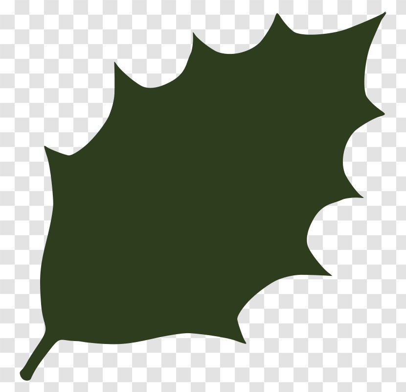 Leaf Green Clip Art - Silhouette Transparent PNG