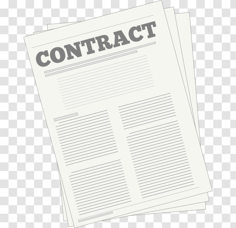 Contract Attorney Clip Art - Paper - Pictures Of A Transparent PNG