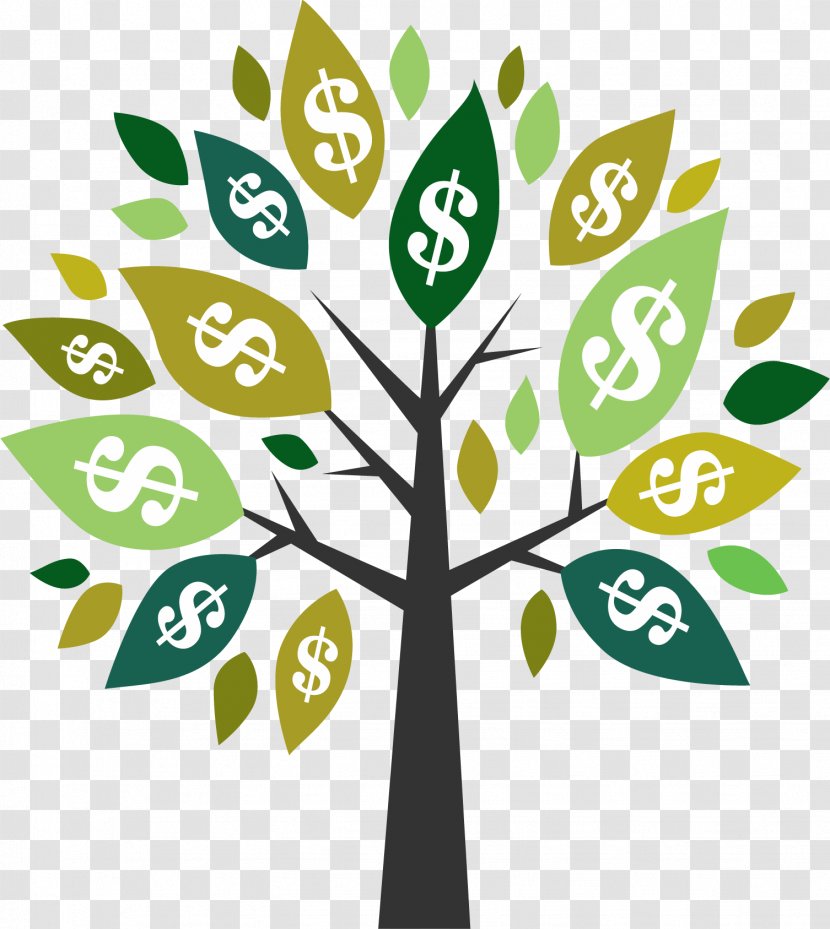 Dollar Sign Money United States - Yellow - Tree Transparent PNG