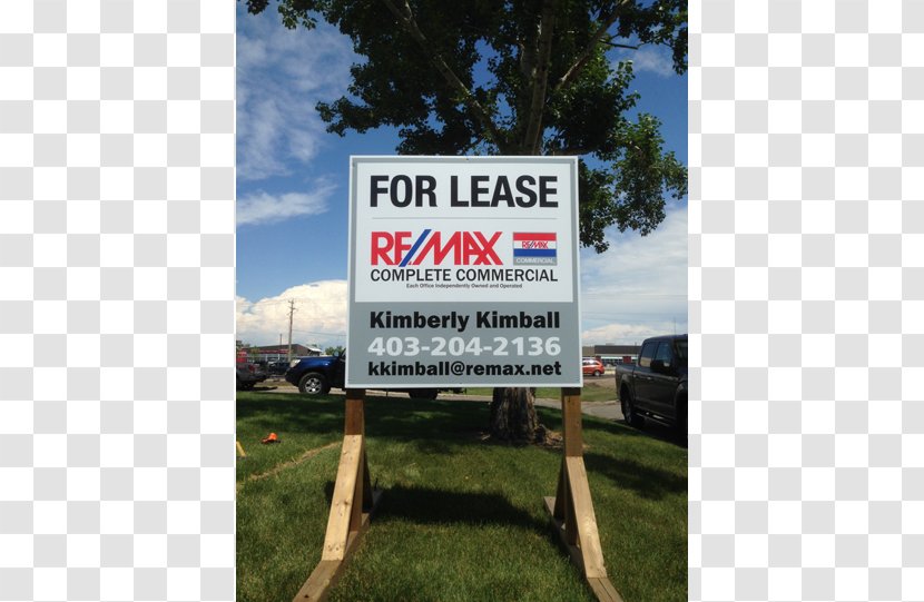 Blue Mountain Signs Real Estate Commercial Property House Lease - Area - Boards Transparent PNG