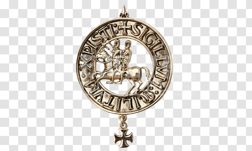 Knights Templar Seal Talisman Amulet - Hoodoo Transparent PNG