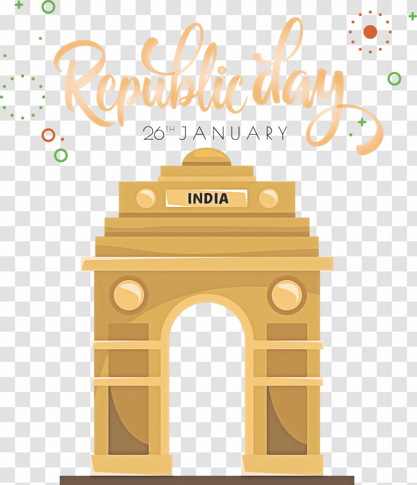 India Republic Day India Gate 26 January Transparent PNG