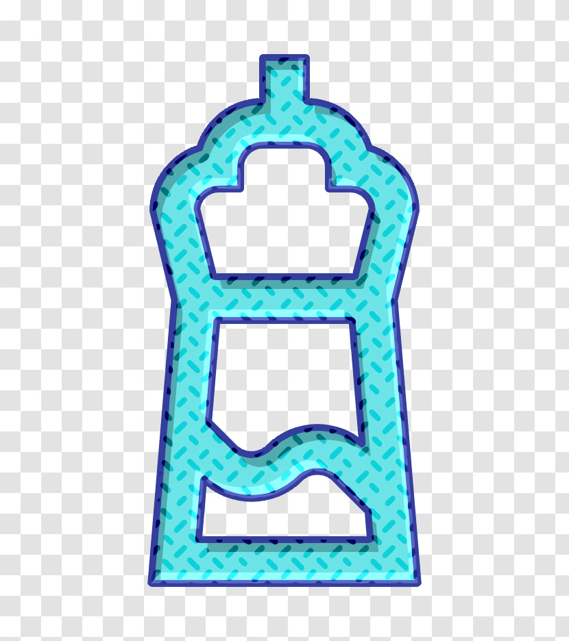 Water Bottle Icon Food And Restaurant Icon Fencing Icon Transparent PNG