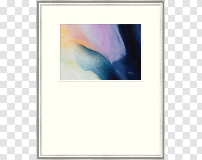 Watercolor Painting Picture Frames Modern Art Rectangle - Architecture - Purple Agate Transparent PNG