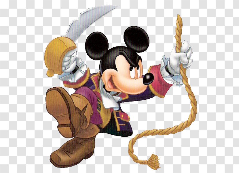 Mickey Mouse Minnie Donald Duck Peeter Paan Piracy - Art Transparent PNG
