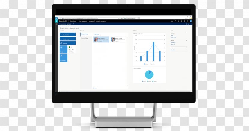 Computer Monitors Dynamics 365 Microsoft Enterprise Resource Planning User - Information Transparent PNG