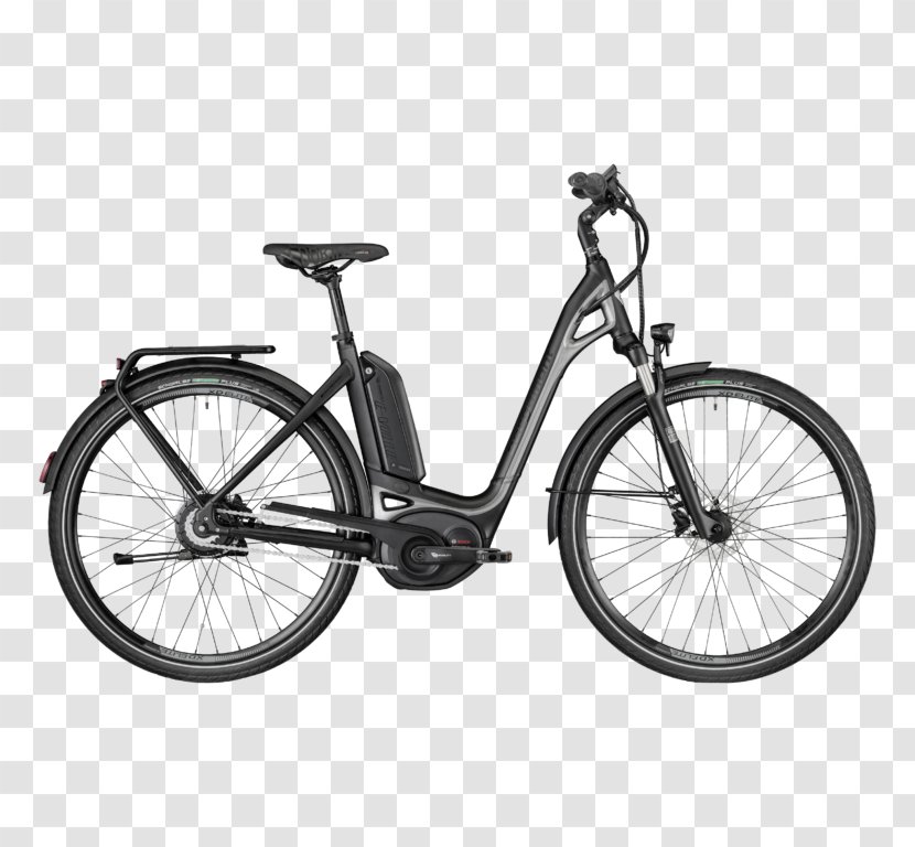 Electric Bicycle SHIMANO DEORE Hybrid Mountain Bike - Frame Transparent PNG