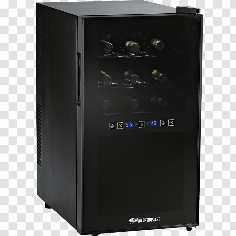 Wine Cooler Cellar Refrigerator Bottle - Audio Equipment Transparent PNG