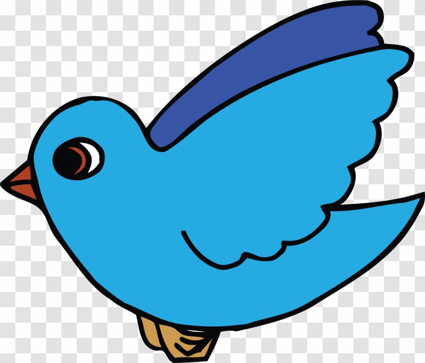 Bird Clip Art - Bluebird - Speech Bubble Transparent PNG