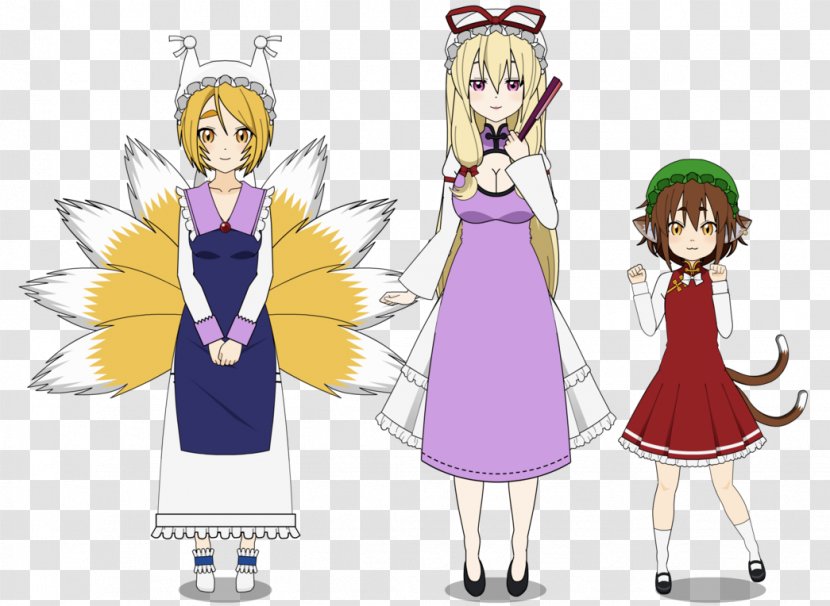 Costume Art Drawing Touhou Project - Watercolor - Tree Transparent PNG