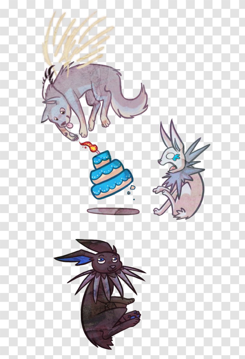 Abziehtattoo Tail Clip Art - Fictional Character - Birthday Cake 60 Transparent PNG