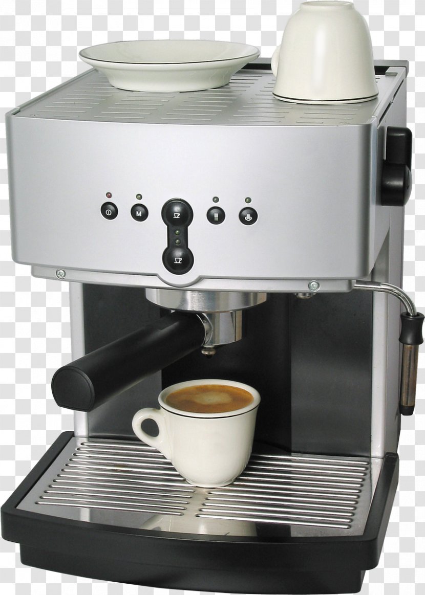 Espresso Coffeemaker Clip Art - Kitchen Appliance - Coffee Transparent PNG