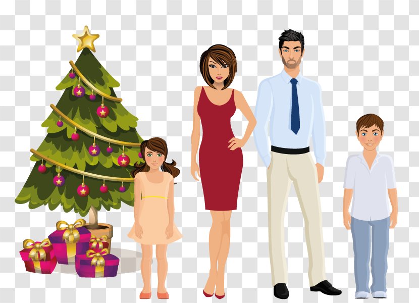 Vector Graphics Stock Illustration Christmas Day Royalty-free - Ornament - Tree Transparent PNG