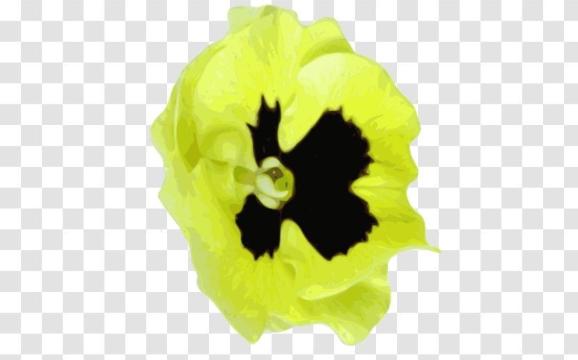 Pansy Flowering Plant Yellow Transparent PNG