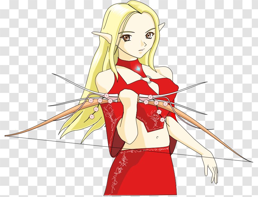 Female Archery Cartoon Clip Art - Frame - Archer Transparent PNG