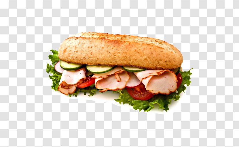 Delicatessen Submarine Sandwich Club Ham - Blt - Concept Transparent PNG