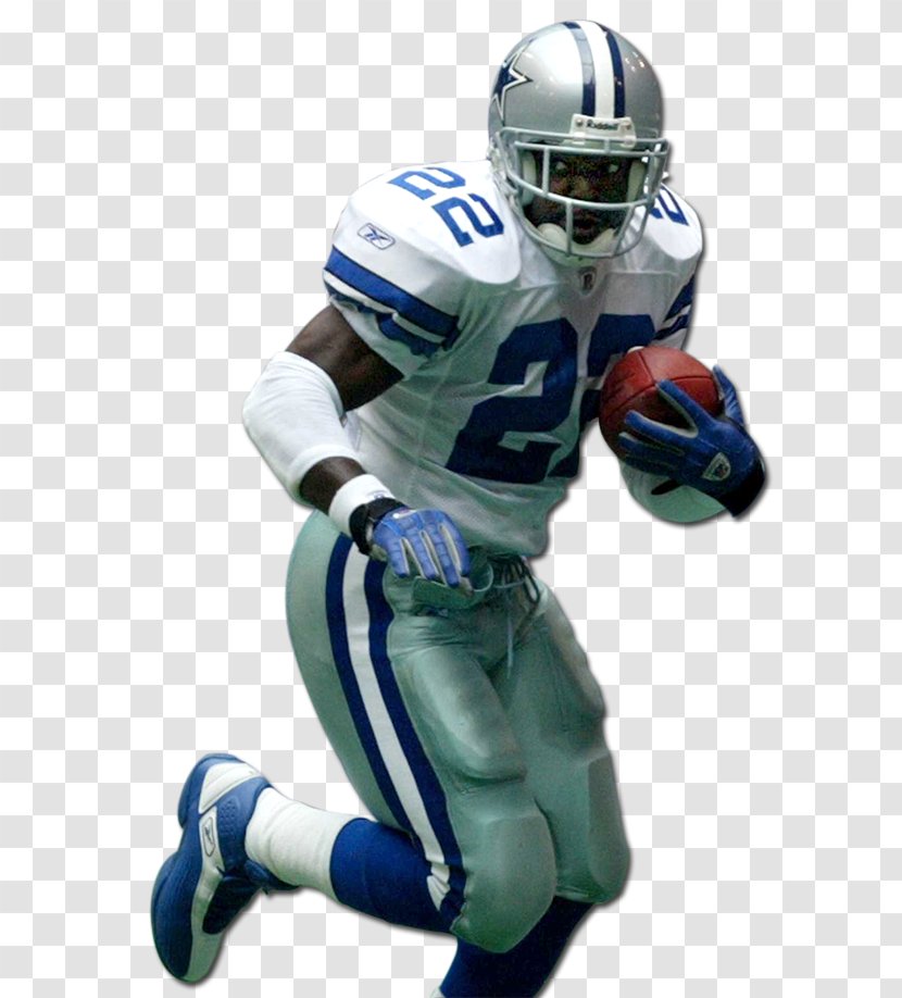 Dallas Cowboys American Football Protective Gear NFL Canadian - Emmitt Smith - Will Transparent PNG