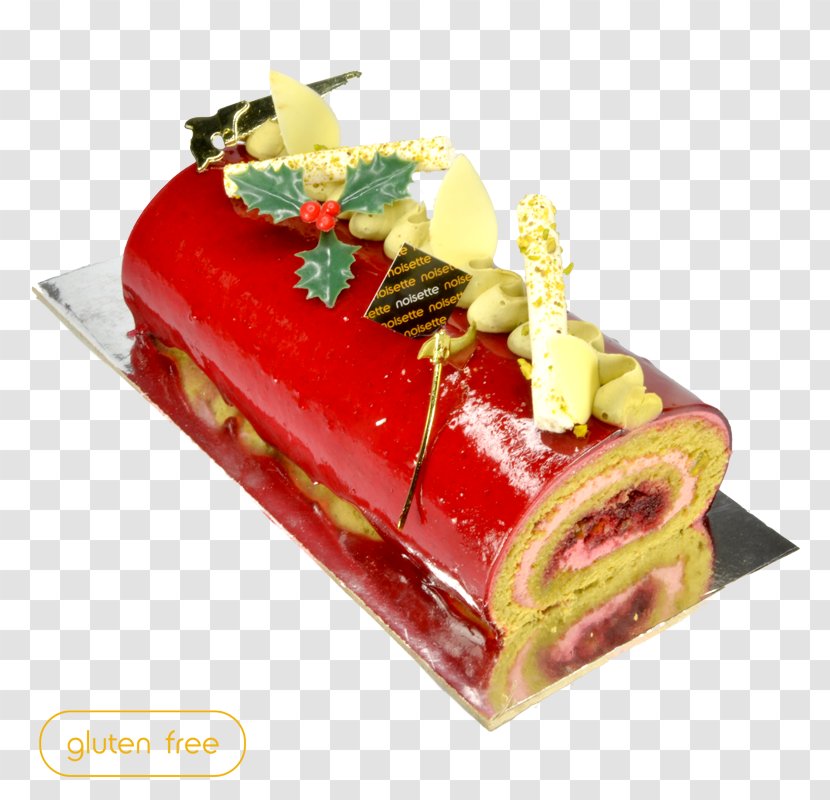 Fruitcake Christmas Cake Yule Log - Cakery Transparent PNG
