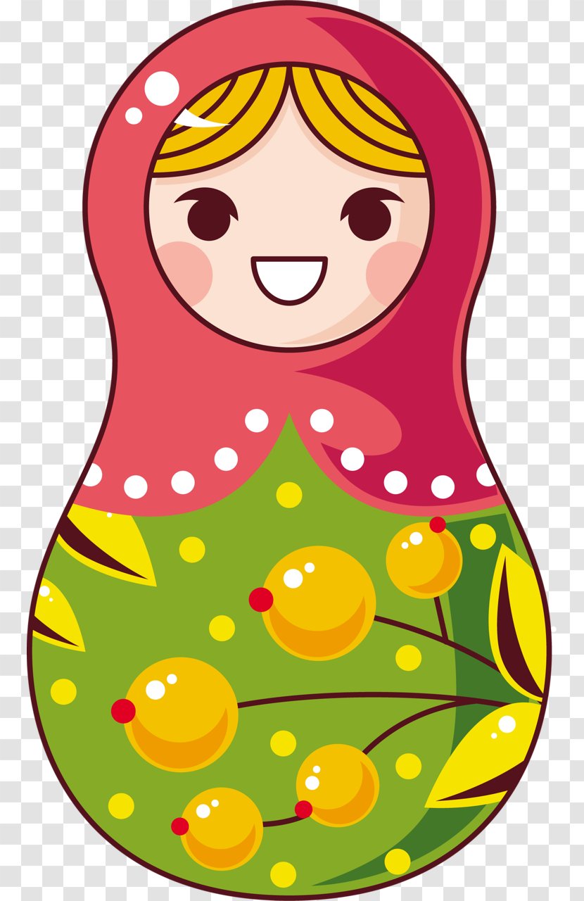 Matryoshka Doll Roly-poly Toy Souvenir - Happiness Transparent PNG