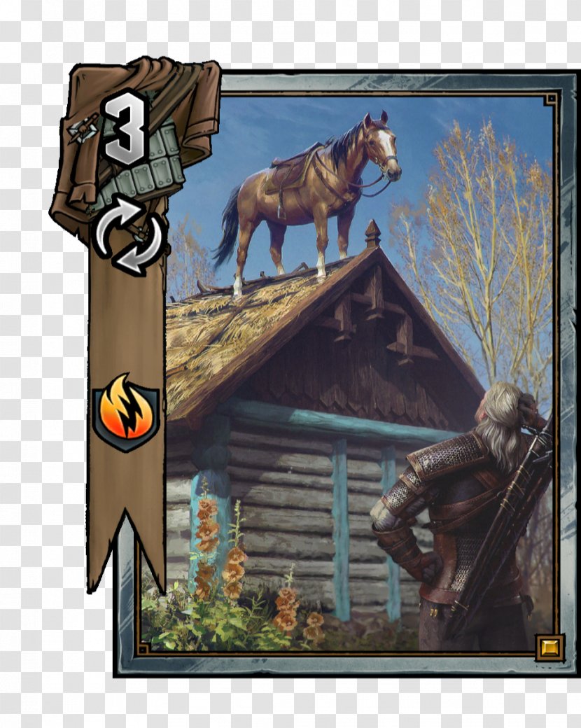 Gwent: The Witcher Card Game 3: Wild Hunt Geralt Of Rivia Video - Fauna Transparent PNG