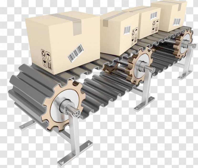 Logistics Information - Machine - 3d Cargo Conveyor Pictures Transparent PNG