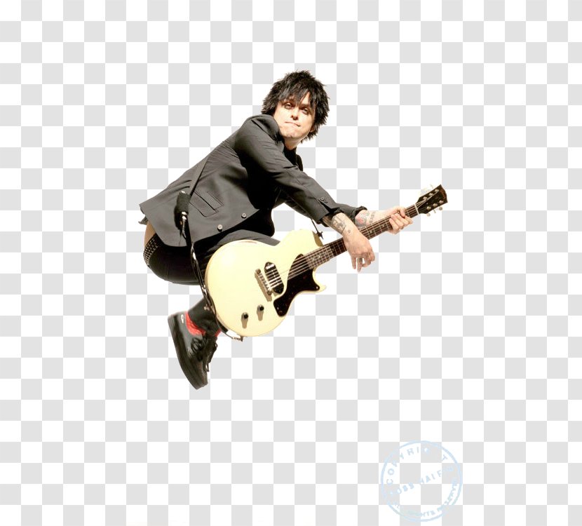 Bass Guitar Electric Green Day Lead - Silhouette Transparent PNG
