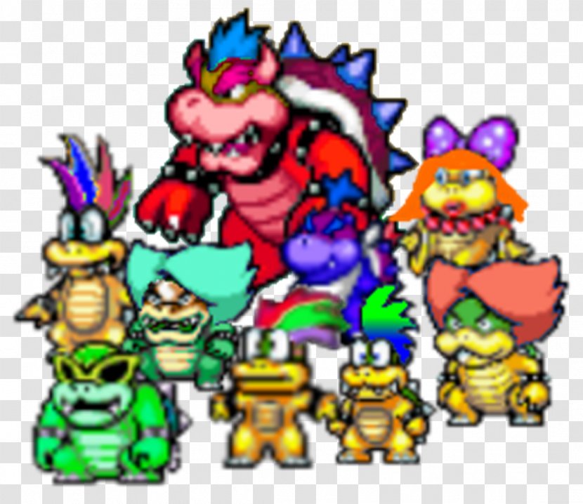 Luigi Bowser Koopalings Mario Bros. - Art Transparent PNG