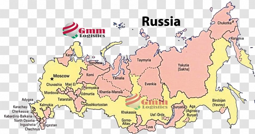 Russian Soviet Federative Socialist Republic Republics Of The Union Mapa Polityczna - Cartoon - Satellite Map Transparent PNG
