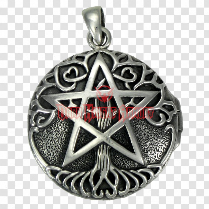 Pentacle Pentagram Wicca Witchcraft Silver Transparent PNG