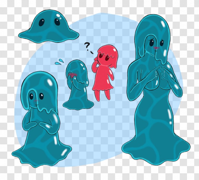 Slime Rancher Puddle - Silhouette - Do The Old Effect Transparent PNG