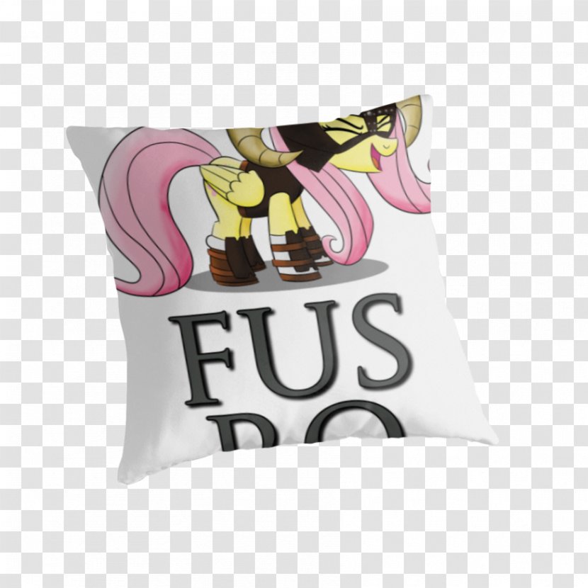 Pinkie Pie T-shirt Fluttershy Sleeve - Pillow Transparent PNG