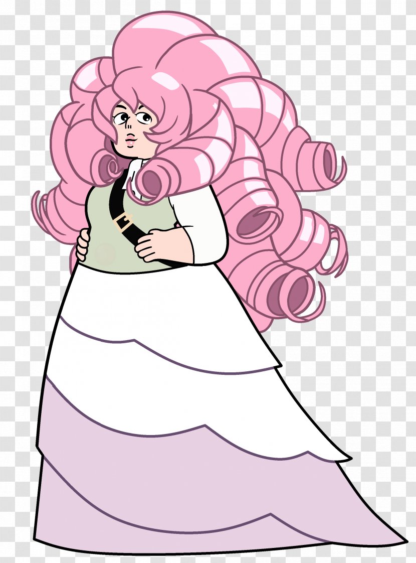 Rose Quartz Steven Universe Greg Crystal - Flower - Amethyst Transparent PNG