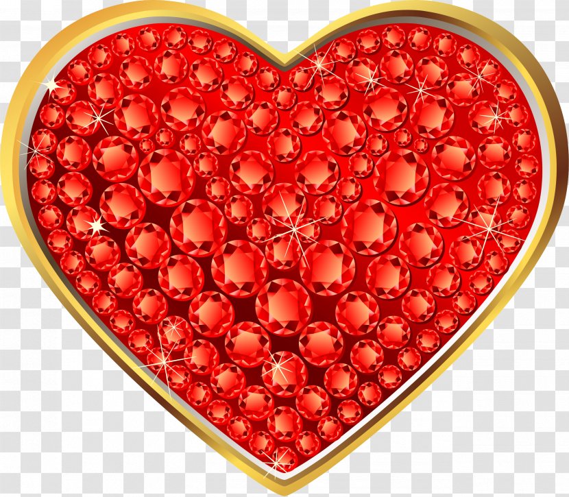 Heart Thumbnail Clip Art - Pomegranate Transparent PNG