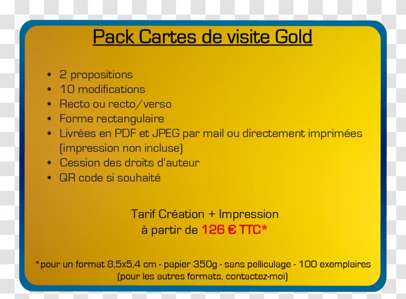 Brand Material Font - Yellow - Carte Visite Transparent PNG