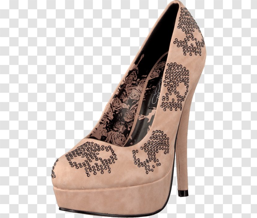 High-heeled Shoe Sandal Slipper Sneakers - Brown Transparent PNG