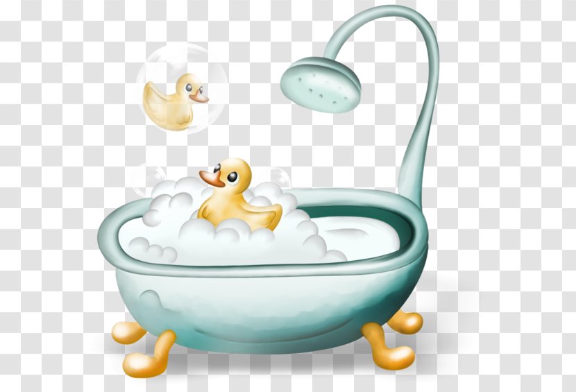 Bathtub Bathing Clip Art - Bathroom Sink - Bath Ducklings Transparent PNG