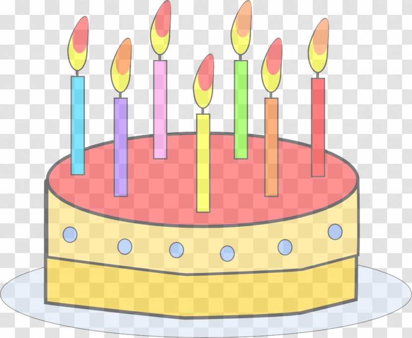 Birthday Candle - Icing - Pink Baked Goods Transparent PNG