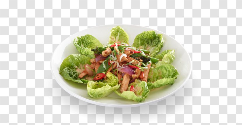 Caesar Salad Chicken Fattoush Japanese Cuisine Lettuce Transparent PNG