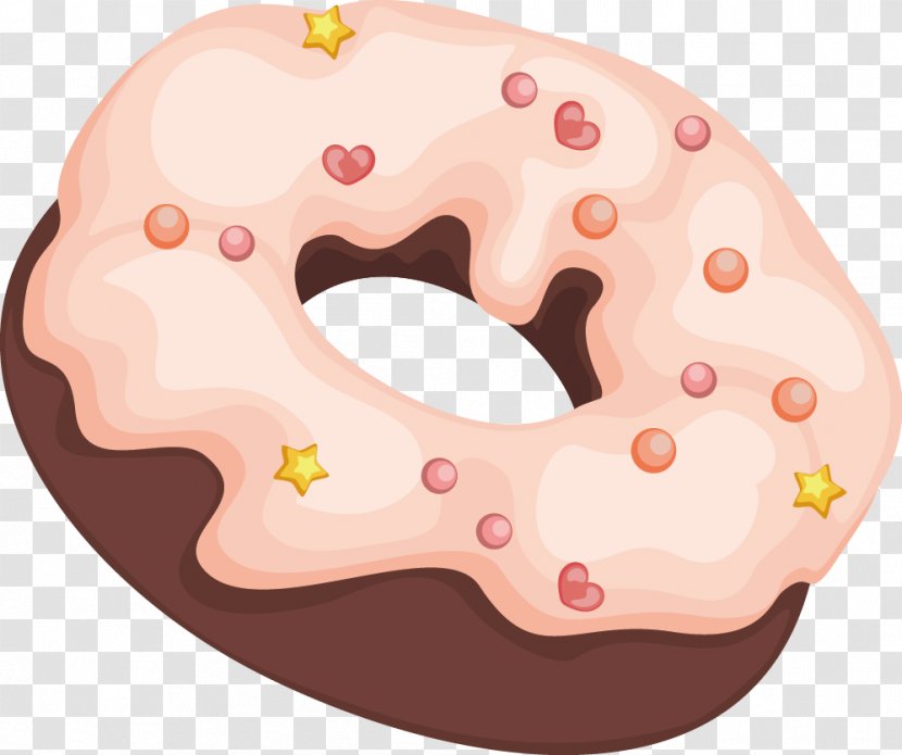 Coffee Doughnut Cake Food - Cartoon Transparent PNG