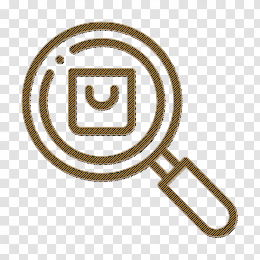 Search Icon Ecommerce Icon Transparent PNG