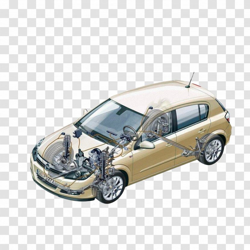 Opel Astra H Car Vauxhall Motors - Automotive Perspective Transparent PNG
