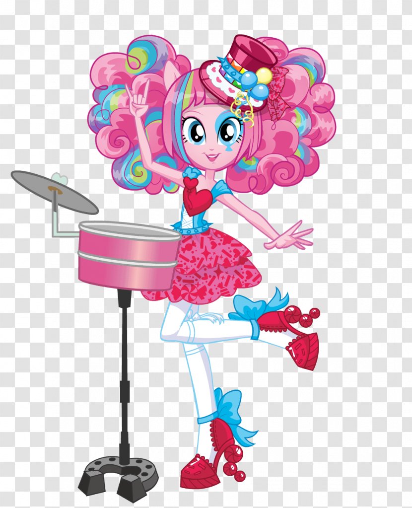 Pinkie Pie Rarity Rainbow Dash Pony Applejack - My Little Friendship Is Magic - Equestria Girls Rocks Transparent PNG