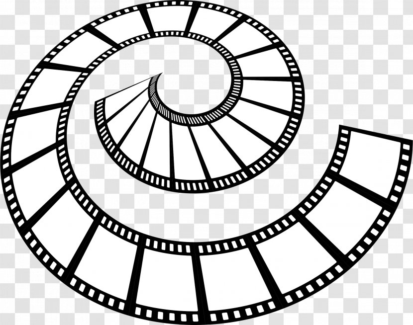 Filmstrip Movie Projector Clip Art - Symmetry Transparent PNG