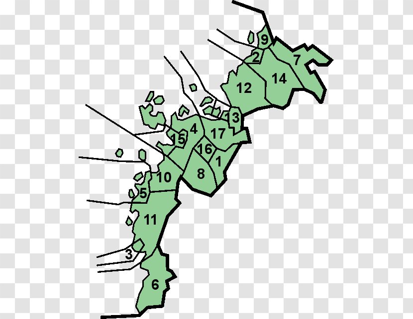 Kaskinen Central Ostrobothnia Swedish Regions Of Finland Comunele Finlandei - Green - Map Transparent PNG