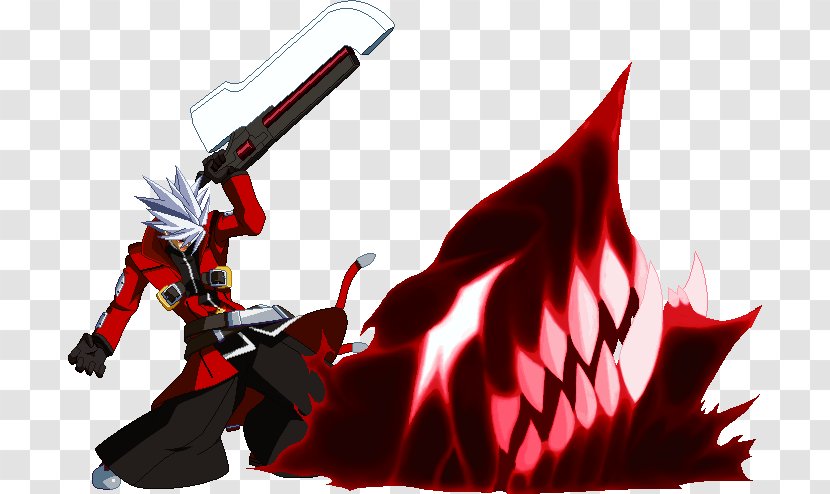 BlazBlue: Calamity Trigger Central Fiction Ragna The Bloodedge Character Sprite - Cartoon - Flower Transparent PNG