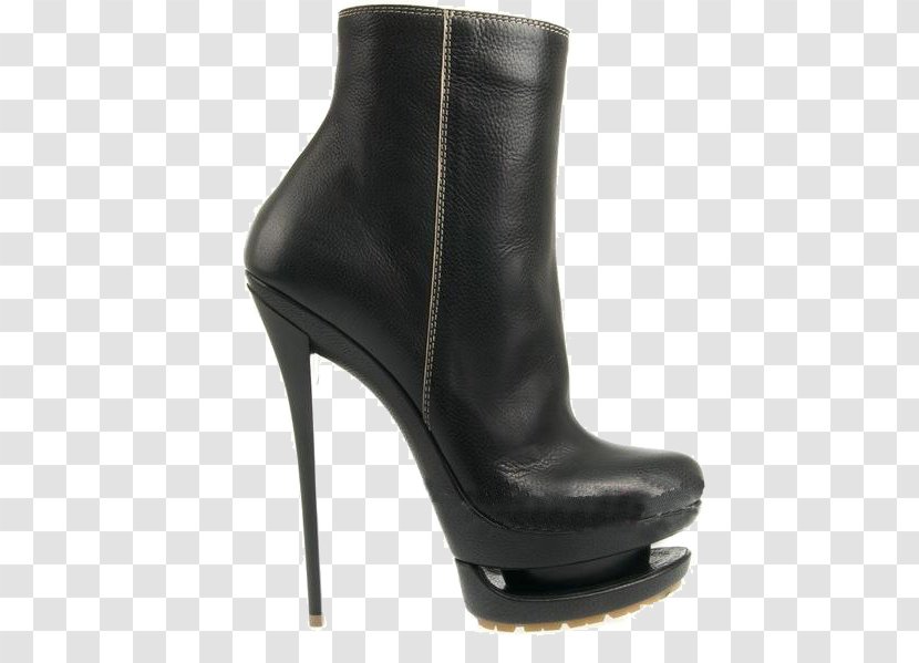 Boot High-heeled Footwear Platform Shoe Punk Fashion - Qian Ma Can Lorenz Barreled Thin Heels Transparent PNG